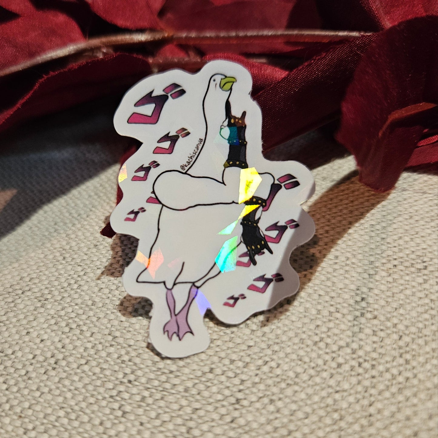 JoJo Duck Sticker