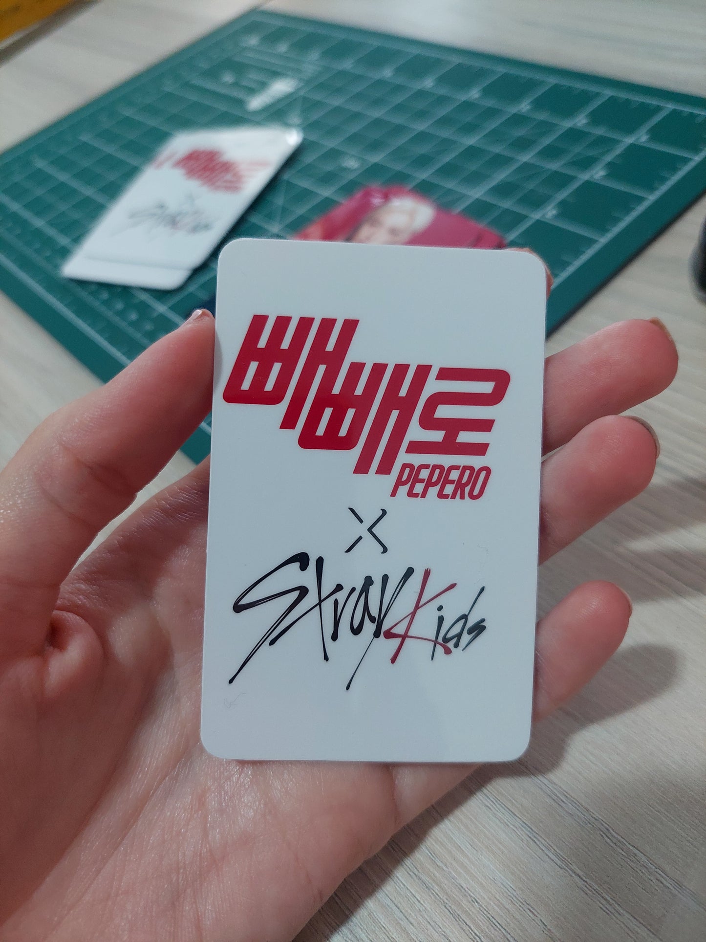 Kit Pepero Stray Kids - Photocard