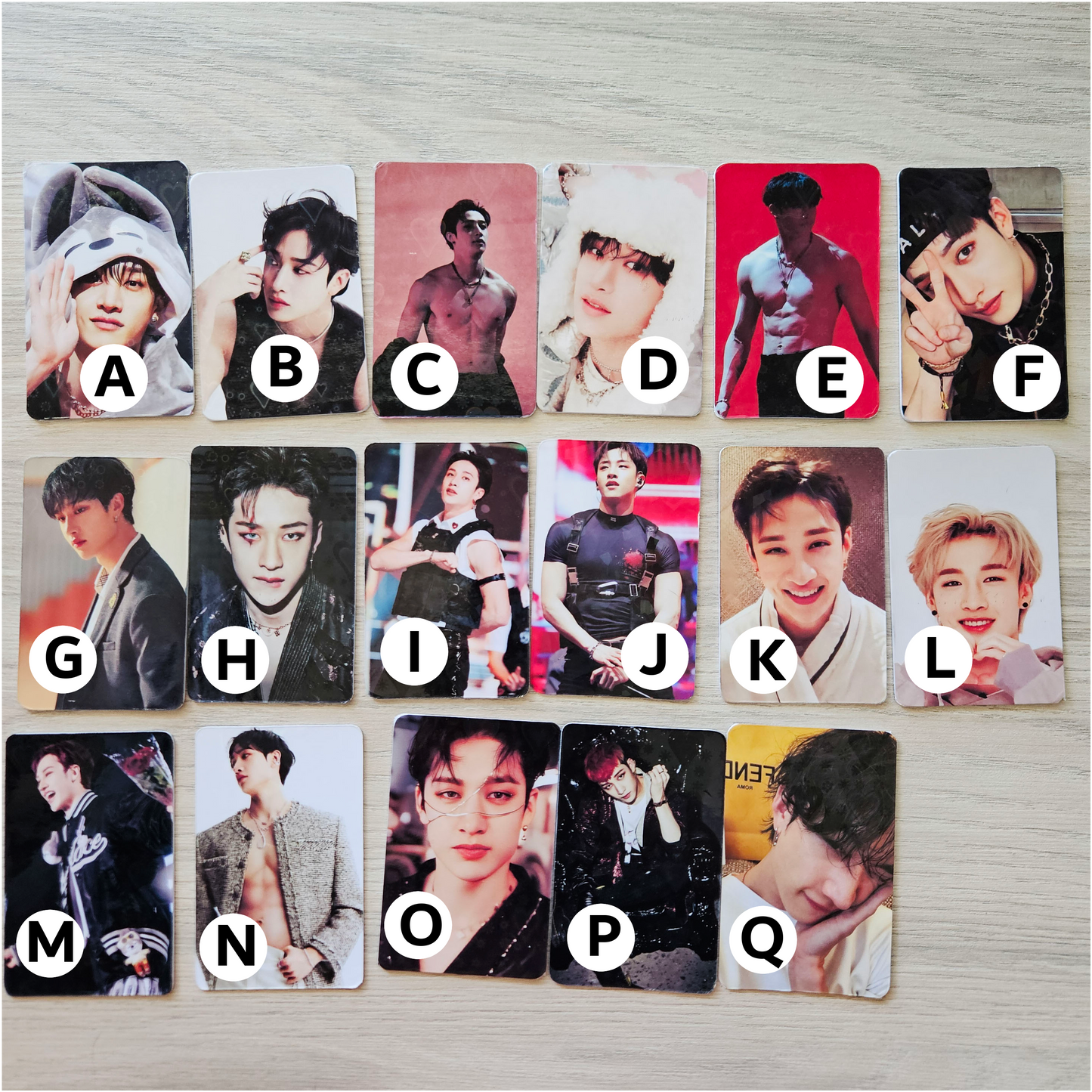 Bang Chan - Photocard Luxo - Stray Kids