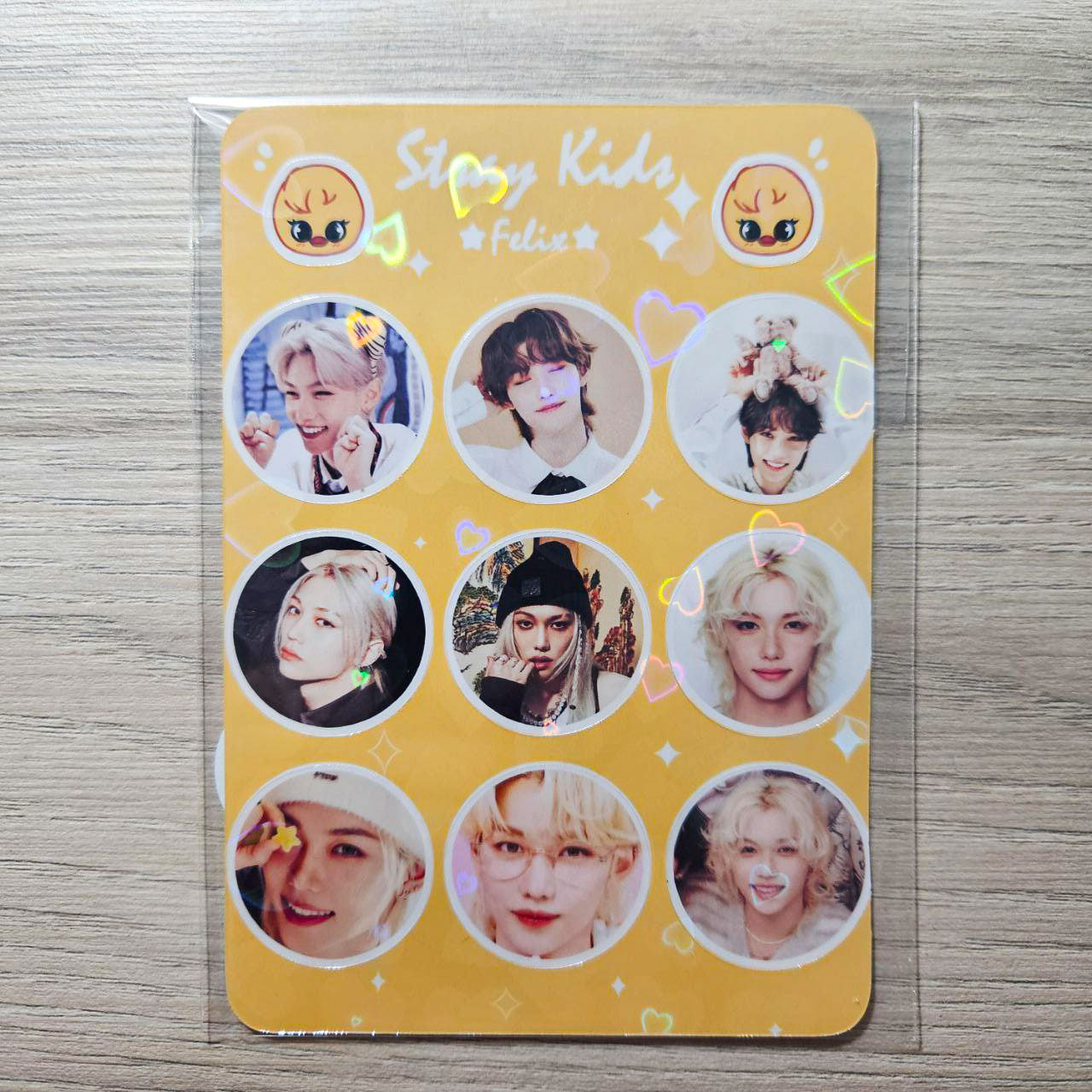 Cartela de Adesivo - Stray Kids