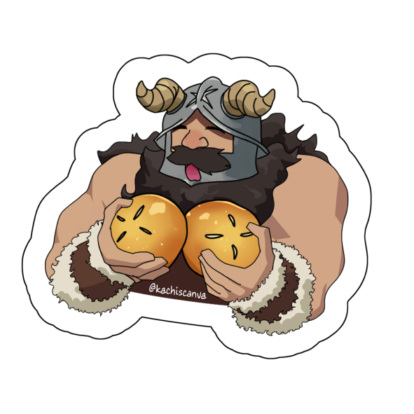 Sensitive Bread Senshi Sticker