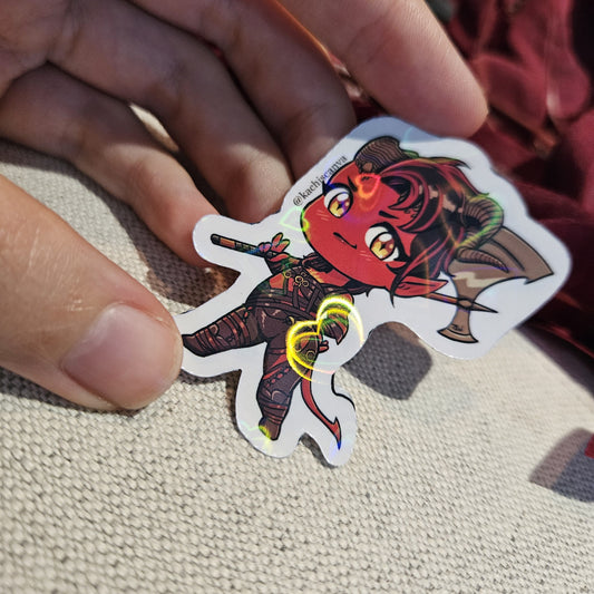 Karlach Chibi Sticker