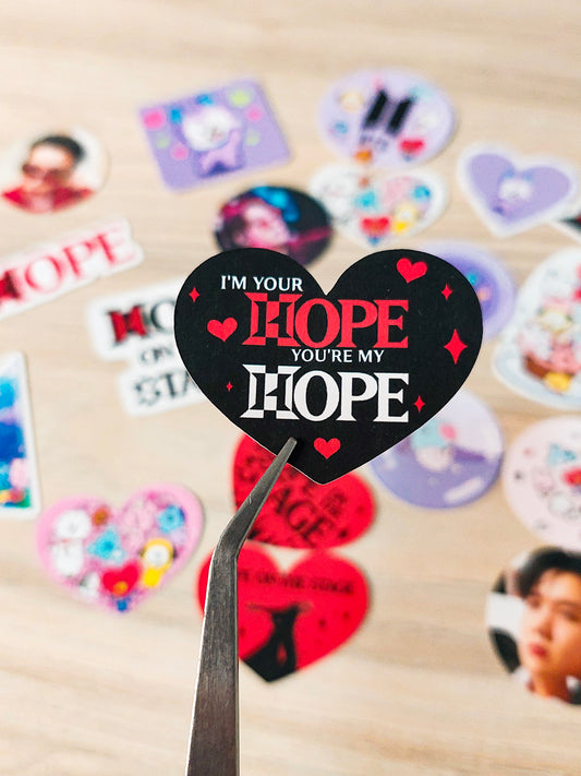 Kit Adesivos J Hope