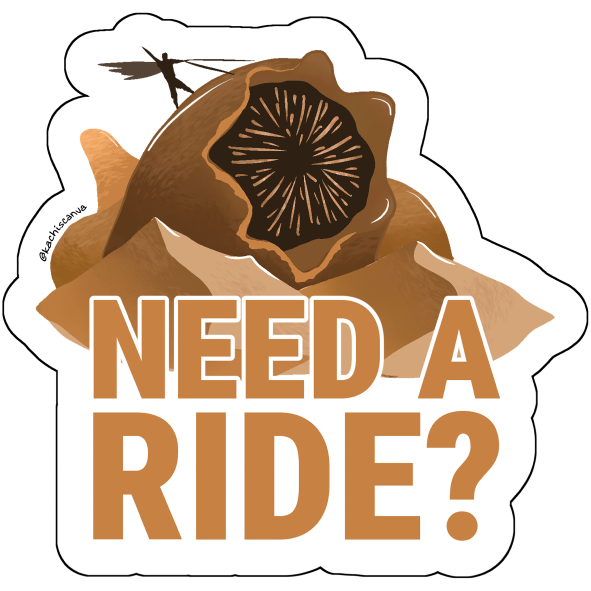 Need a ride? Sticker