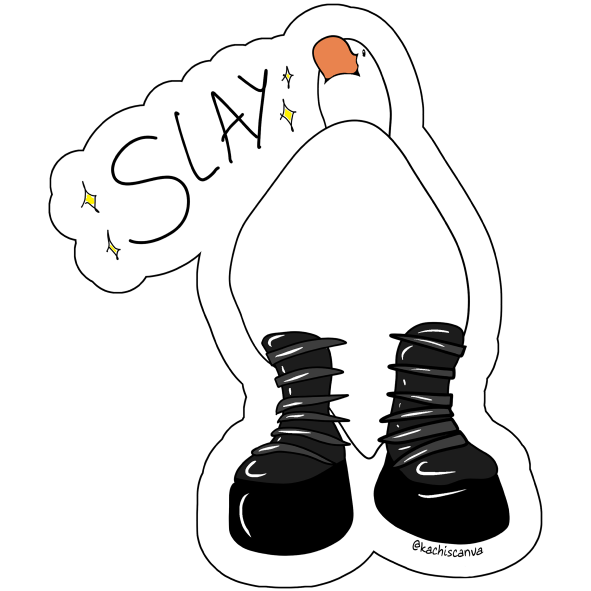 ✨Slay✨ Duck Sticker